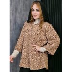 مانتو گلدار رنگی کریشه - مانتو پاتریس رشت