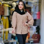 شومیز کراش گل ریز - مانتو پاتریس رشت