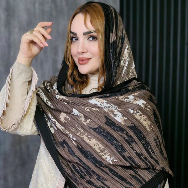 شال راه راه رنگی - مانتو پاتریس رشت