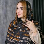 شال راه راه رنگی - مانتو پاتریس رشت