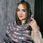 شال راه راه رنگی - مانتو پاتریس رشت
