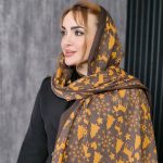 شال کریشه طرح گوزن - مانتو پاتریس رشت