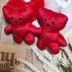 کش موی خرس قرمز ولنتاین - مانتو پاتریس رشت