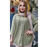 مانتو مراکشی لوزی تک جیب -مانتو پاتریس رشت