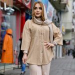 مانتو مراکشی لوزی تک جیب -مانتو پاتریس رشت