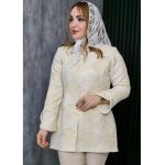 مانتو کتی ژاکارد برگ - مانتو پاتریس رشت