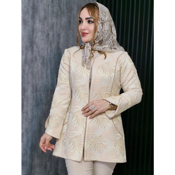 مانتو کتی ژاکارد برگ - مانتو پاتریس رشت