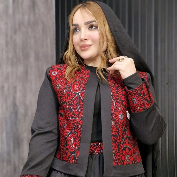 ست کت دامن هندی پلیسه - مانتو پاتریس رشت