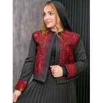 ست کت دامن هندی پلیسه - مانتو پاتریس رشت