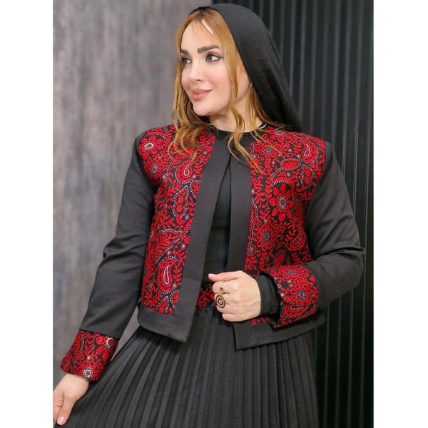 ست کت دامن هندی پلیسه - مانتو پاتریس رشت