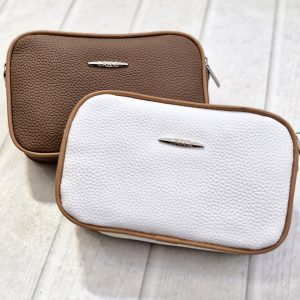 کیف دوشی مستطیل چرم رنگی