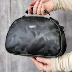 کیف دوشی بیضی مشکی - مانتو پاتریس رشت