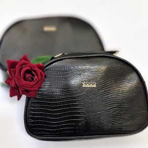 کیف دوشی بیضی مشکی - مانتو پاتریس رشت