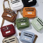 کیف دوشی برزنتی رنگی - مانتو پاتریس رشت