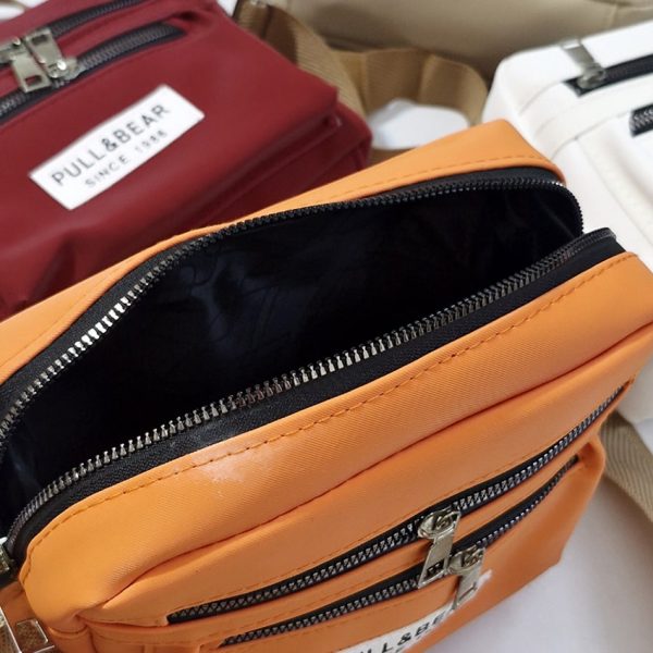 کیف دوشی برزنتی رنگی - مانتو پاتریس رشت