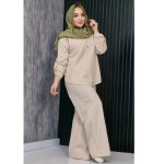 ست لینن بغل دکمه - مانتو پاتریس رشت