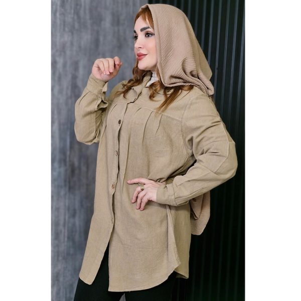 مانتو الیاف چین دار - مانتو پاتریس رشت