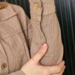 مانتو الیاف چین دار - مانتو پاتریس رشت