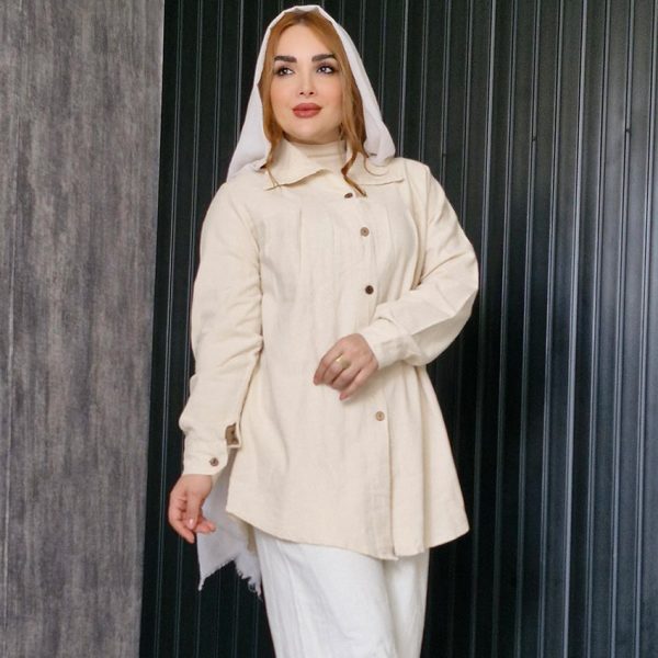 مانتو الیاف چین دار - مانتو پاتریس رشت