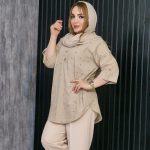 تونیک لینن گلدار - مانتو پاتریس رشت