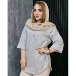 تونیک لینن گلدار - مانتو پاتریس رشت