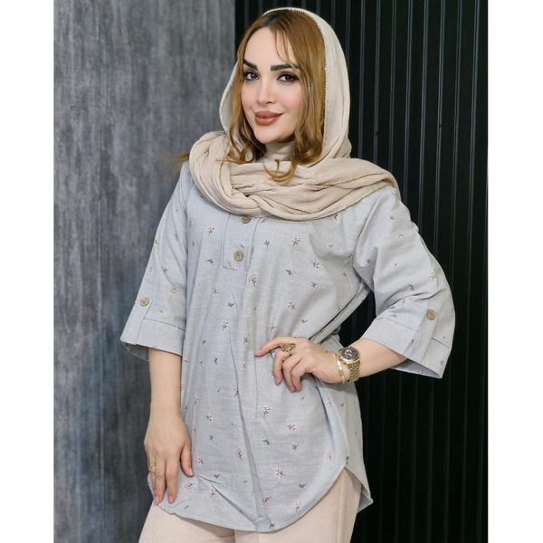 تونیک لینن گلدار - مانتو پاتریس رشت