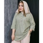 تونیک لینن گلدار - مانتو پاتریس رشت