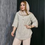 تونیک لینن گلدار - مانتو پاتریس رشت