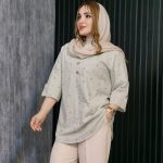 تونیک لینن گلدار - مانتو پاتریس رشت