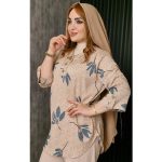 مانتو کریشه طرح گل - مانتو پاتریس رشت