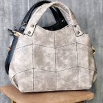 کیف چرم دسته دار رو دوخت - مانتو پاتریس رشت