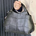 کیف چرم دسته دار رو دوخت - مانتو پاتریس رشت