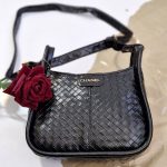 کیف چرم چنل مشکی - مانتو پاتریس رشت