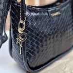 کیف چرم چنل مشکی - مانتو پاتریس رشت