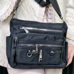 کیف دوشی 5 زیپ برزنتی - مانتو پاتریس رشت