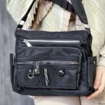 کیف دوشی 5 زیپ برزنتی - مانتو پاتریس رشت