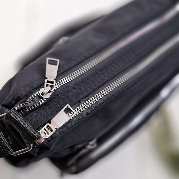 کیف دوشی 5 زیپ برزنتی - مانتو پاتریس رشت