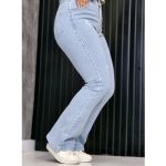 شلوار دمپا جین آبی روشن - مانتو پاتریس رشت