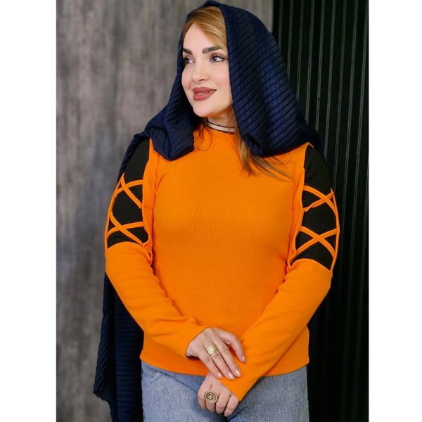 بلوز آستین ضربدری - مانتو پاتریس رشت