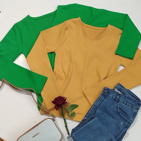 بلوز فانریپ ساده - مانتو پاتریس رشت