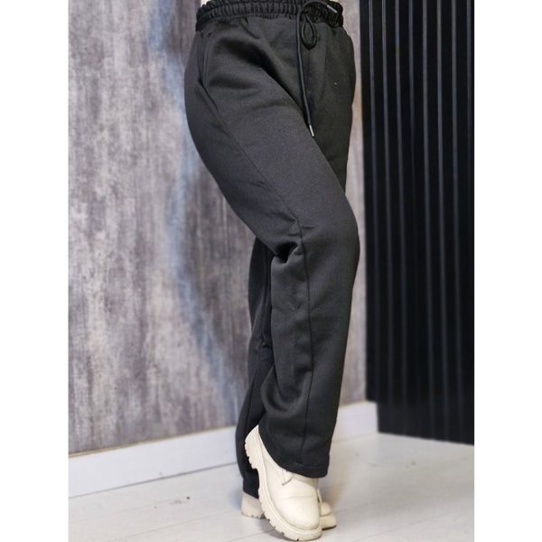 شلوار بگ دورس مشکی - مانتو پاتریس رشت