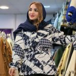 بارانی طرحدار داخل آستر دار - مانتو پاتریس رشت