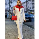 ست کت و شلوار دو دکمه - مانتو پاتریس رشت