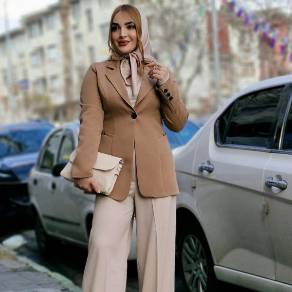 کت مازراتی تک دکمه - مانتو پاتریس رشت