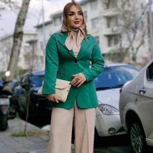 کت مازراتی تک دکمه - مانتو پاتریس رشت