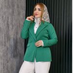 کت مازراتی سجاف تک رنگ - مانتو پاتریس رشت
