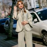 ست کت شلوار ژاکارد - مانتو پاتریس رشت