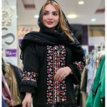 مانتو کتی مخمل عیدانه - مانتو پاتریس رشت