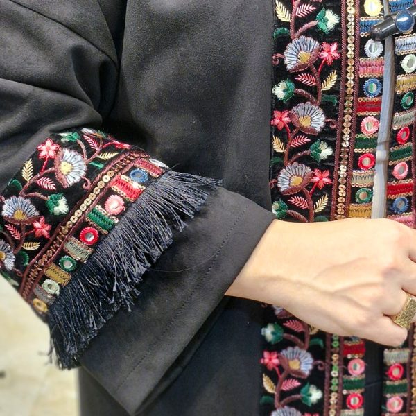 مانتو کتی مخمل عیدانه - مانتو پاتریس رشت