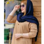 شومیز کراش سه دکمه - مانتو پاتریس رشت